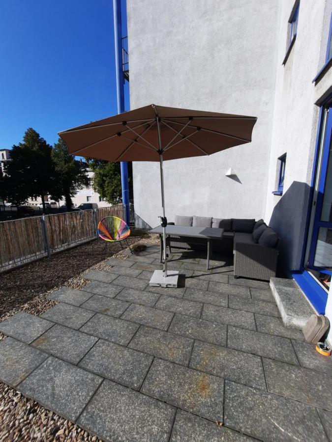 Fewo Mit "Dachterrasse" Im Blauen Palais Leipzig Bagian luar foto